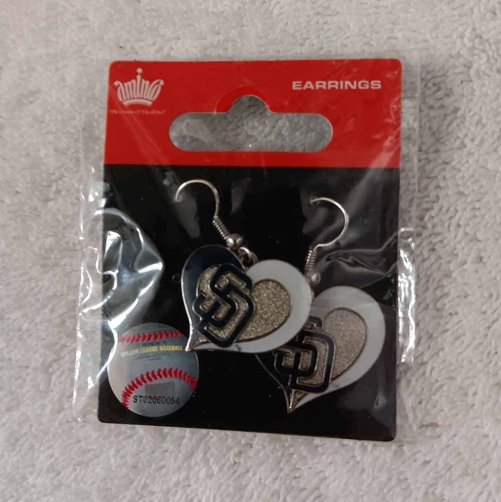 Padres Earrings